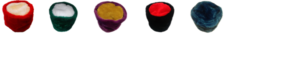 Red              Green              Lilac                Black             Berry   & White         & White           & Gold             & Red             Blue